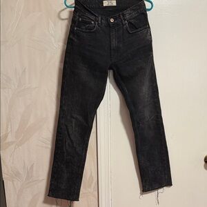 Classic Black Straight Men's Jeans